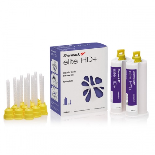 картинка Элит HD+ Регуляр Боди - ELITE НD+ Regular Body Normal Set, Zhermack (2 х 50мл) 