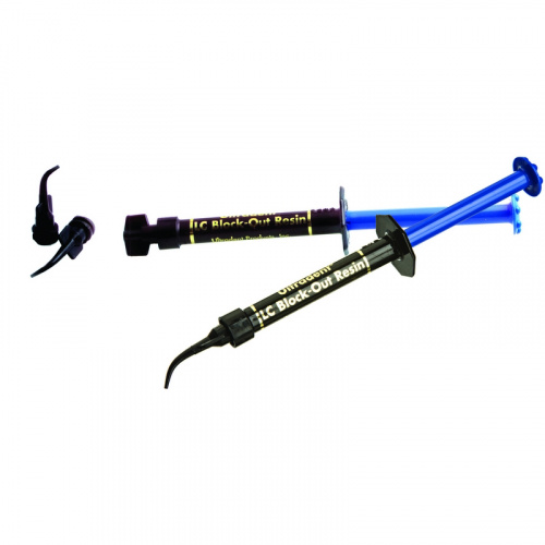 картинка ЭлСи Блок-Аут Резин - LC Block-Out Resin, UL240 (4шт х 1,2мл + насадки), Ultradent 