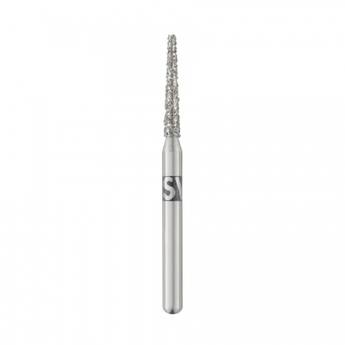 картинка Бор алмазный серия RA 847/014, удлинённый конус с плоским концом (5шт), SS White 