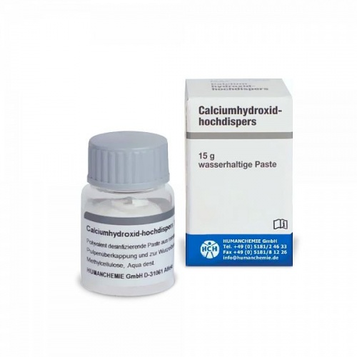 картинка Гидроокись кальция высокодисперсная, Humanchemie (15г) 