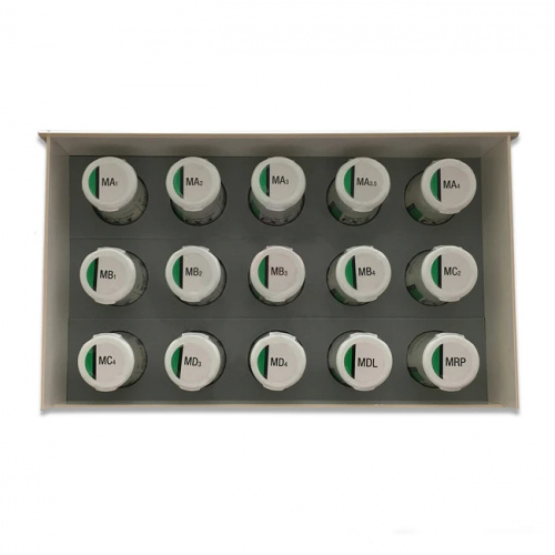 картинка Набор краевого фарфора Noritake EX-3 Margin Porcelain Kit (15х10г), Kuraray 