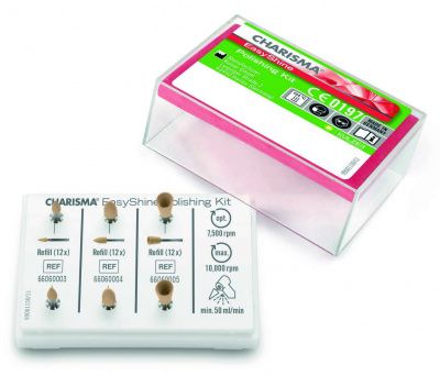 картинка Харизма ИзиШайн Полишинг Кит - Charisma EasyShine Polishing Kit 66060002, Heraeus Kulzer (6шт) 