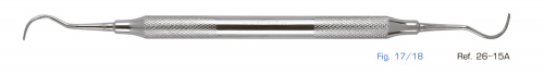 картинка 26-15A Скейлер пародонтологический McCall 17/18, HLW Dental 