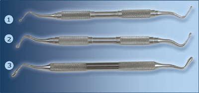 картинка Ложка кюретажная двухсторонняя изогнутая, ММИЗ 