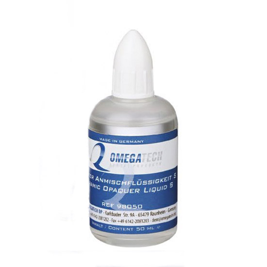 картинка Жидкость для замешивания опака Ceramic Opaque Liquid, 98050 (50мл), Omegatech 