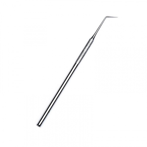 картинка Зонд зубной изогнутый из нержавеющей стали, Россия 