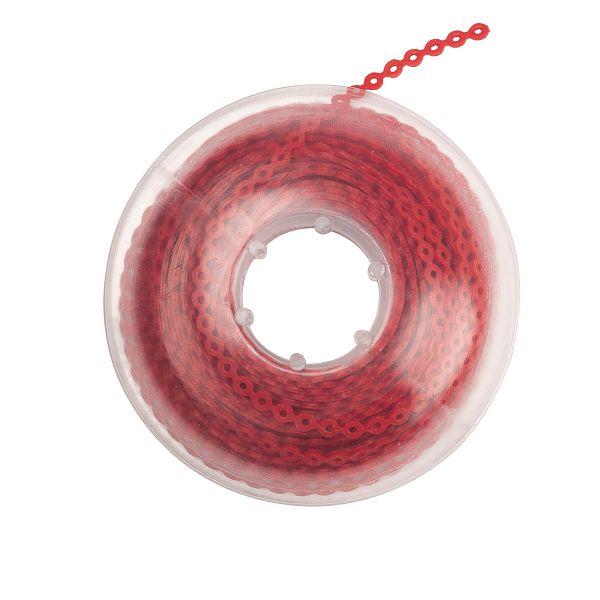 картинка Цепочка Elastolink эластичная, красный, в катушке 4,5 м, Lancer 