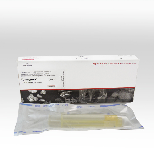 картинка Клипдент биологический клей, Владмива 