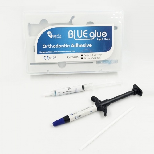 картинка Е61-01 Набор для фиксации колец Блю глу - Blue glue Cement (5г+2,5мл), Westlake 