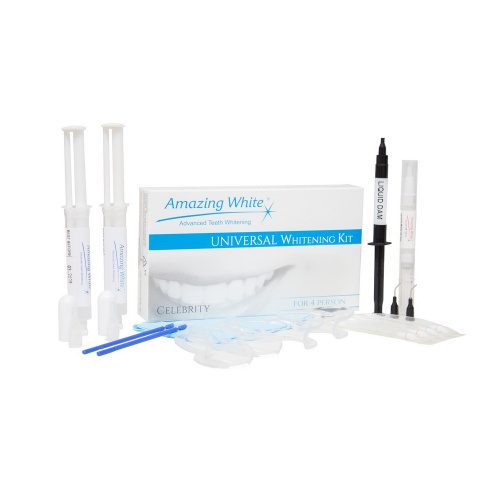картинка Набор для отбеливания для чувствительных зубов Amazing White Universal Celebrity 25%, AW77, Amazing White 
