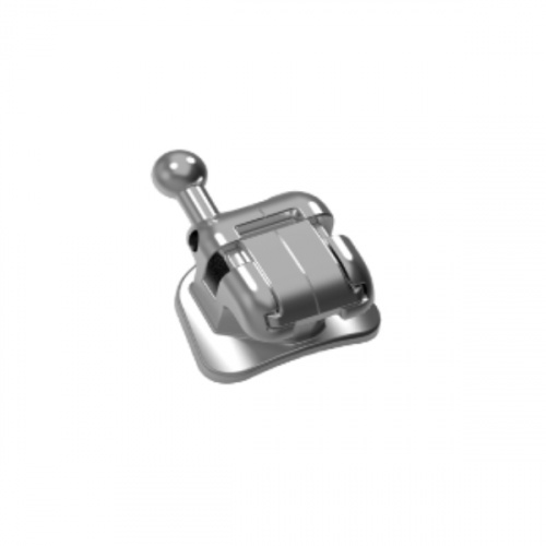 картинка Брекет Gem Metal металлический самолигирующий .022 MBT, ORJ (1шт) 