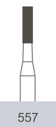 картинка Бор ТВС оперативный 557 FG SL (10 шт.), Prima Dental Group 