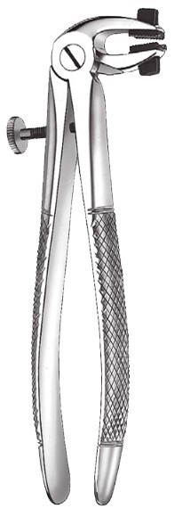 картинка 7767 Щипцы для удаления нижних коронок, Orange 