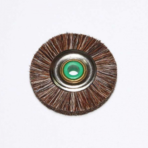 картинка Щётка для шлифмотора SHM158G натуральная, коричневая, средняя (d=50мм), Sheshan Songjiang Brush 