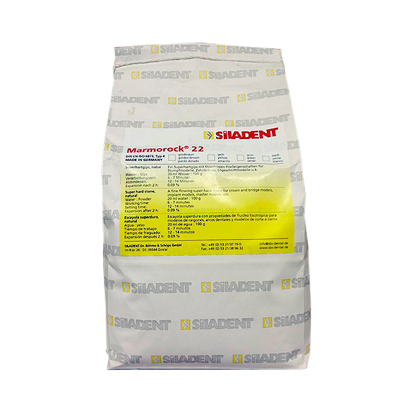 картинка Гипс Marmorock 22, 4  класс, Siladent 