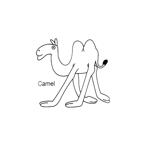 картинка 630-0043 Резиновая тяга Верблюд, сильная, 3/8" (9,35 мм) внутриротовая, Ormco (1шт) 