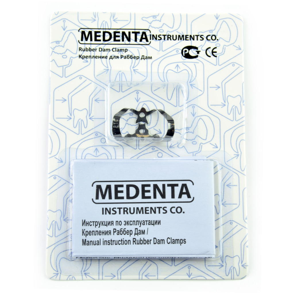 картинка Кламмеры-бабочки, Medenta Instrumets Co 