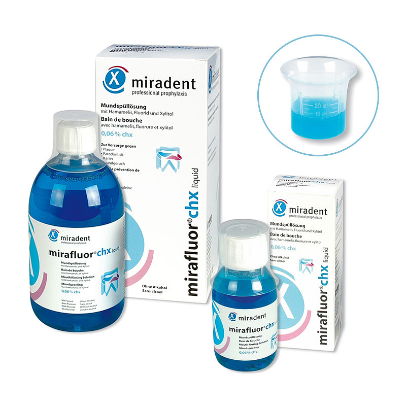 картинка Мирафлуор с хлоргексидином - Mirafluor chx, Miradent 