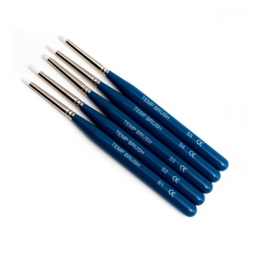 картинка Набор силиконовых кистей белых TPENS (5шт), Micerium S.p.A 