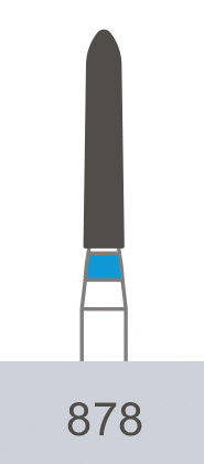 картинка Бор алмазный 878-014, SO-21 (5 шт.), Prima Dental Group 