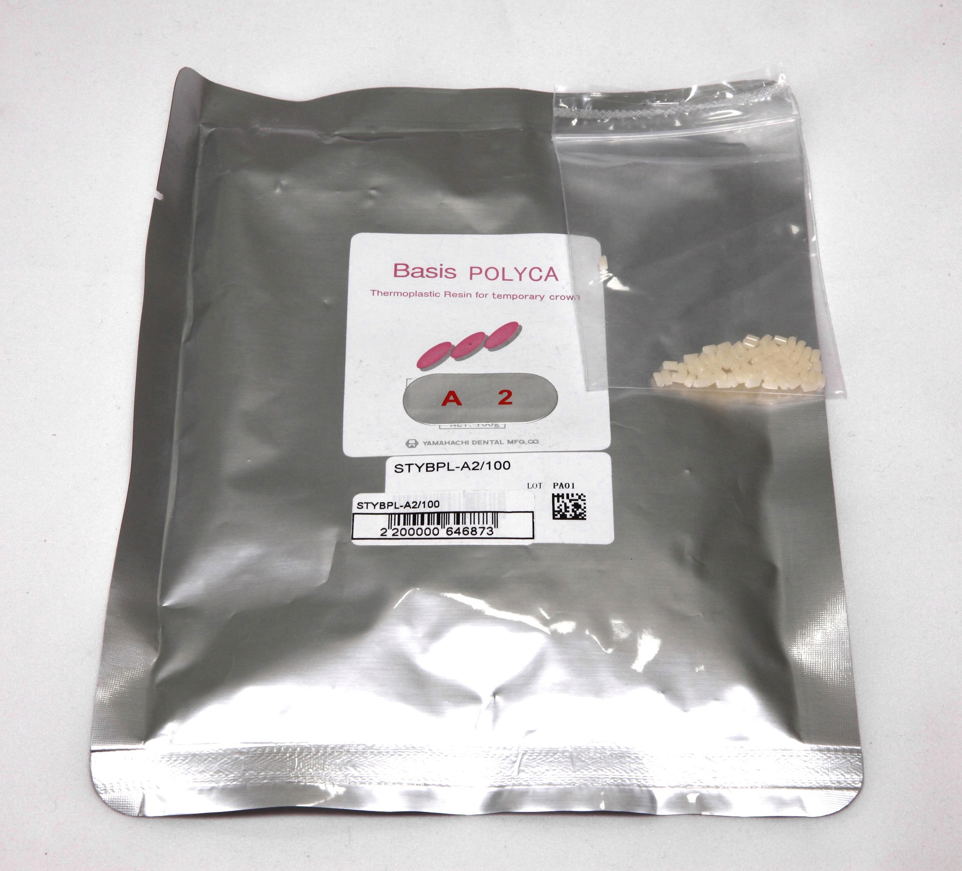 картинка Термопластический технополимер Basis POLYCA (Ацетал), в гранулах, A2, Yamahachi 