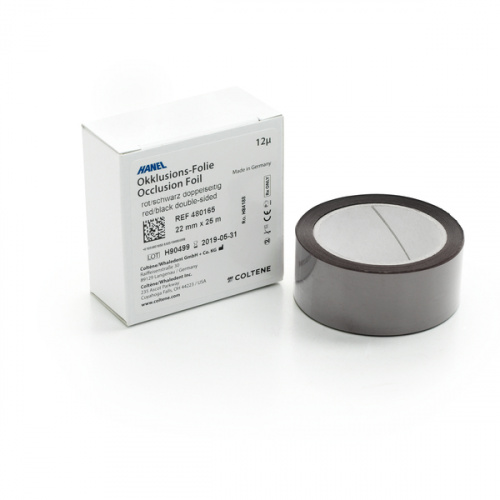 картинка Окклюзионная фольга Occlusion Foil 12мкм, Coltene (22мм х 25м) 