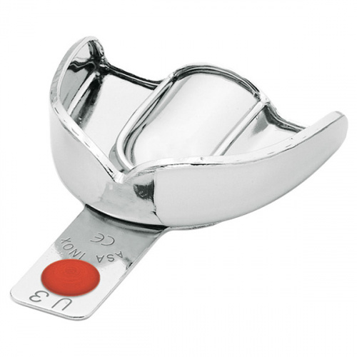 картинка Ложка слепочная без перфорации с бортиками Perma-Lock (1шт), Asa Dental 