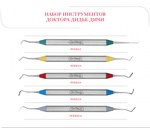 картинка PFIDD_ Гладилки моделировочные Дидье Дичи, Hu-Friedy 