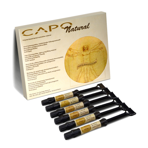 картинка Капо Гибрид Композит - Capo Hybrid Composite natural (6х4г), Schutz Dental Group 