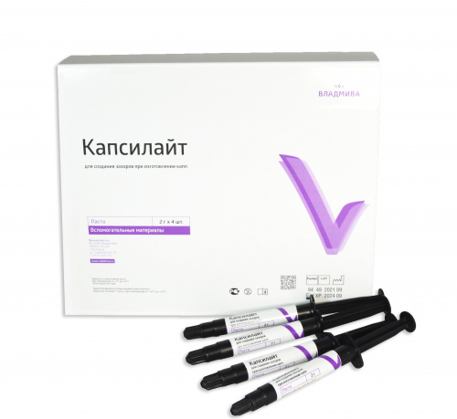 картинка Паста для создания резервуаров в каппе Капсилайт, Владмива (2г х 4шт) 