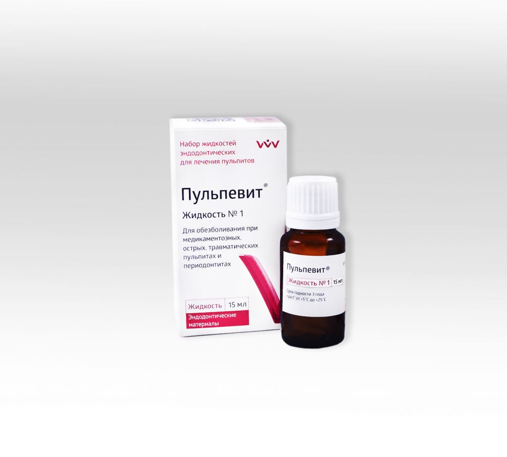 картинка Пульпевит №1, Владмива (15мл) 