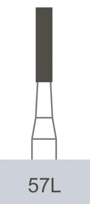 картинка Бор ТВС оперативный 57L FG (10 шт.), Prima Dental Group 