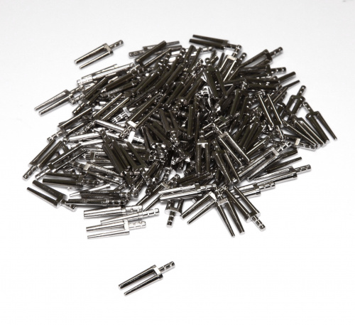 картинка Би-пины без втулок Bi-V-Pin никелированные, Song Young (100шт) 