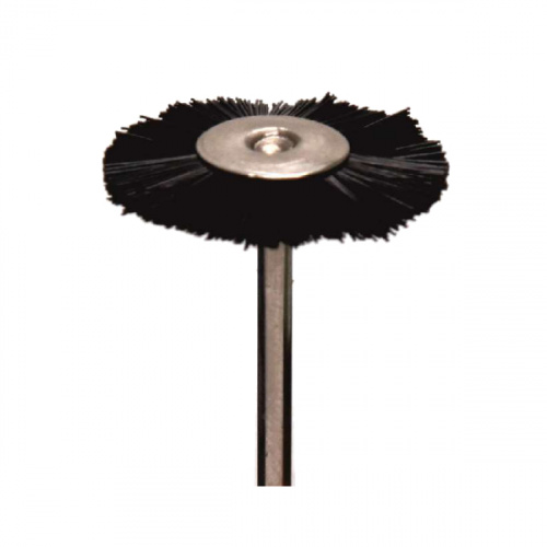 картинка  Щётка MSHP78B на дискодержателе, черная, нейлоновая, (d=22мм), Sheshan Songjiang Brush 