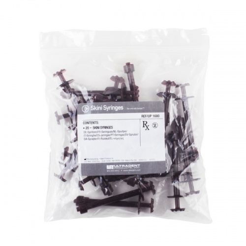 картинка UL1680 Шприцы Скини Унидоз - Syringes Skini Unidose (20 шт.), Ultradent 