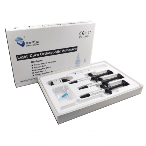 картинка E21-11 Набор стандартный ортодонтический Лайт кью - Light cure standard kit (9х3,5гр+8мл+2,5мл), Westlake 