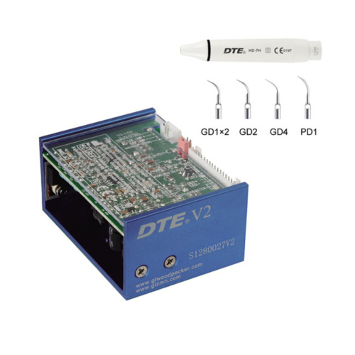 картинка Скалер ультразвуковой встраиваемый DTE-V2 (5 насадок в комплекте), Woodpecker 