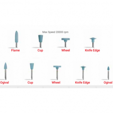 картинка Полир на держателе "Cepoline SG", Reddish Stone 