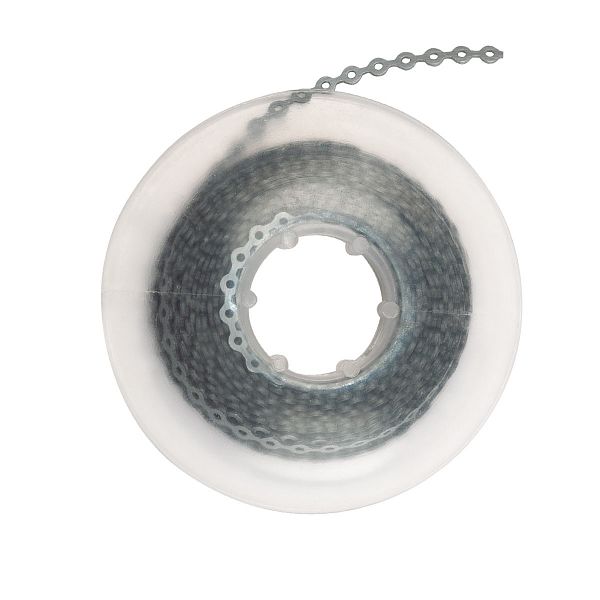 картинка Цепочка Elastolink эластичная, серебристая, в катушке 4,5 м, Lancer 