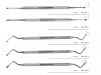 картинка Ложка кюретажная Лукаса (Lukas), HLW Dental