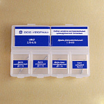 картинка Набор штифтов цилиндрических титановых, Форма