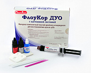 картинка ФлоуКор ДУО набор (8г+2х4мл+6мл), СтомаДент