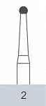 картинка Бор ТВС оперативный 2 RA, шаровидный (10 шт.), Prima Dental Group