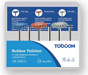 картинка Набор для полировки композита RA3306G, Toboom (6шт)