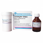 картинка Силицин Плюс, Полимер-Стоматология (порошок 50 г, жидкость 30 г)