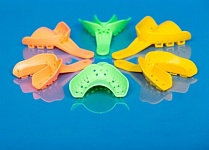 картинка Ложки ортодонтические перфорированные пластиковые (1шт), JNB