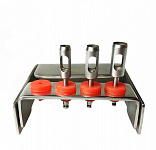 картинка 4003 Набор мукотомов, 3 шт., Orange