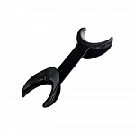 картинка Ретрактор щечный двухсторонний латеральный, черный (2шт), Китай