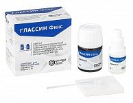 картинка Глассин Фикс, Omegadent (порошок 10 г, жидкость 8 мл)