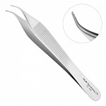 картинка 22-16A Пинцет хирургический Адсона изогнутый, 12 см, HLW Dental
